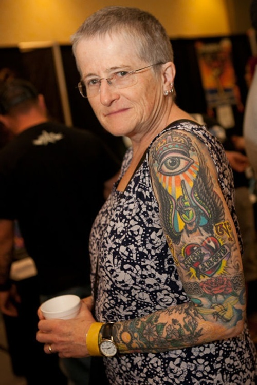 These Badass Seniors Prove That Your Tattoos Will Look Awesome In 40 Years   DeMilked