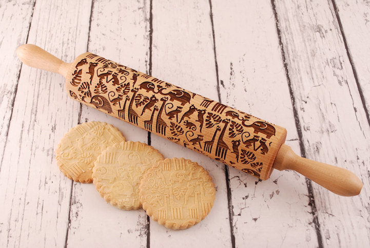 Embossed Rolling Pin Anchors