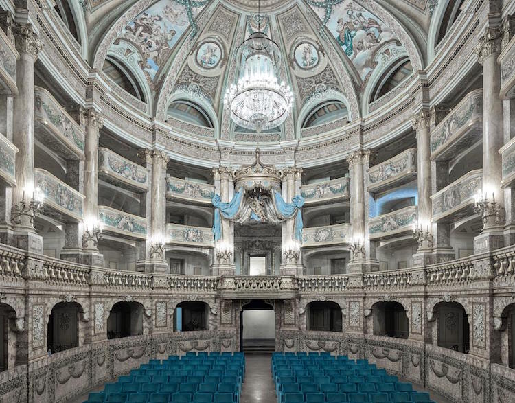Intricate Interiors Of Italian Building