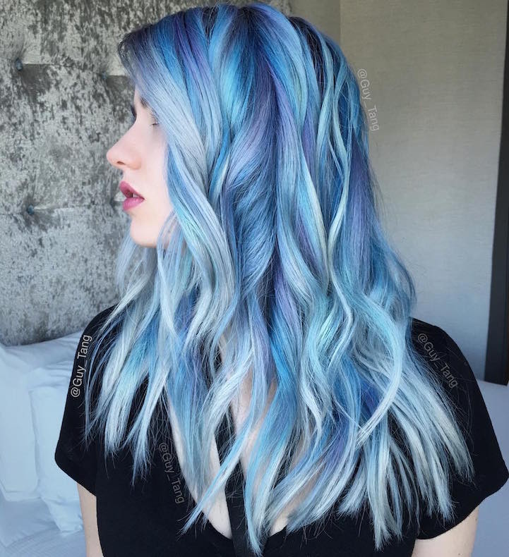 "Mermaid Hair" Trend Has Women Dyeing Hair Into Sea ...