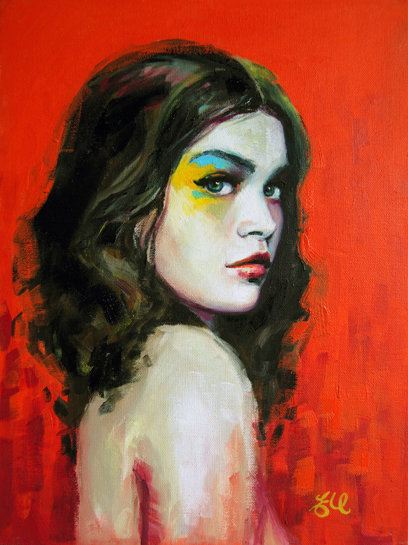 Interview: Gorgeous Pastel Portraits by Emma Uber.