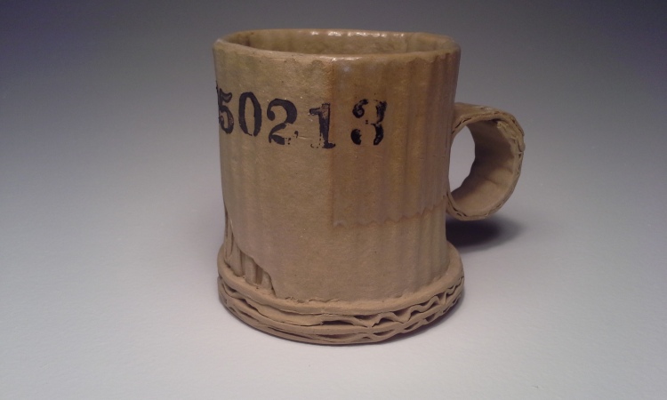 Practical Objects Sculpted Into Ceramic Mug