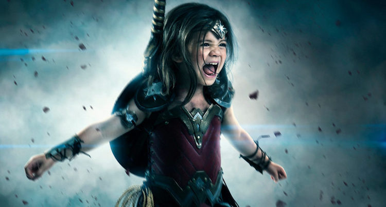 Three Year Old's Dream To Be Wonder Woman Becomes Reality