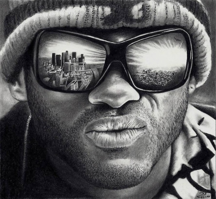 Photorealistic Celebrity Pencil Drawings