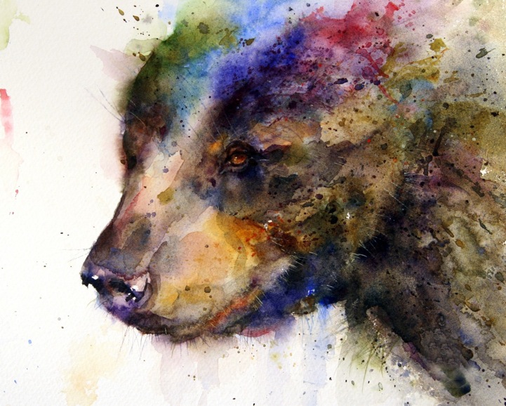 Animal Watercolor Portraits Burst with Color