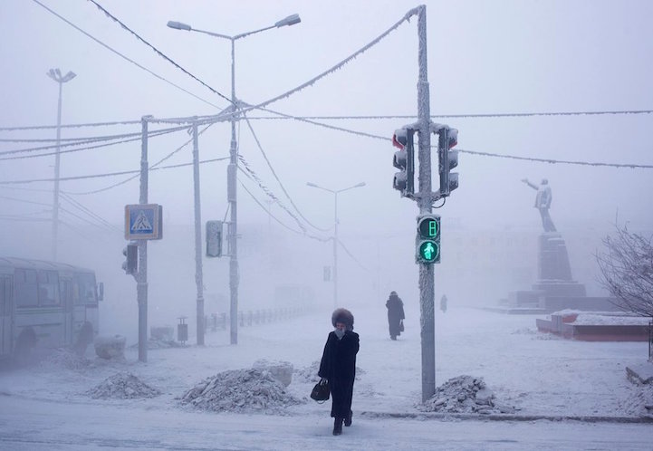 Amos Chapple, La ville la plus froide du monde