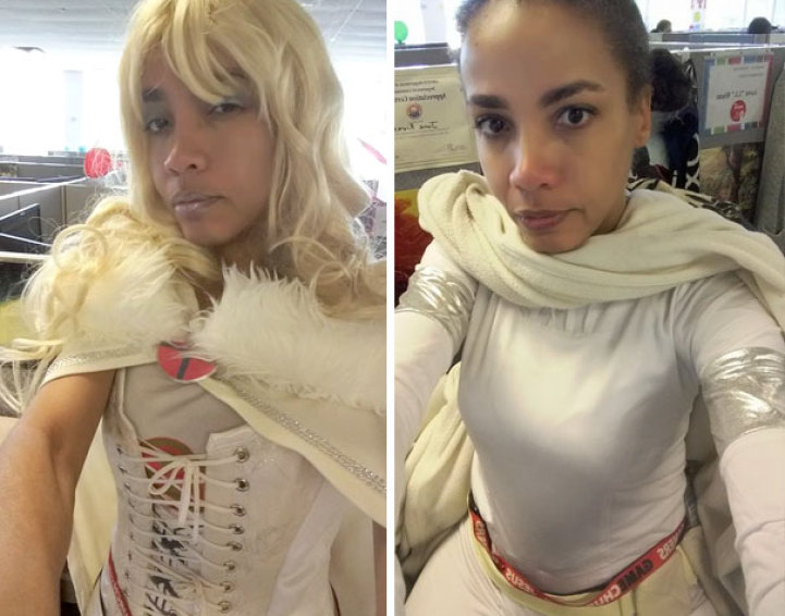 June Rivas se présente au travail en cosplay après discrimination