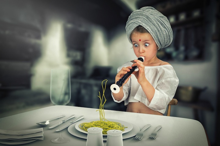 Photographie de scènes surréalistes par John Wilhelm 