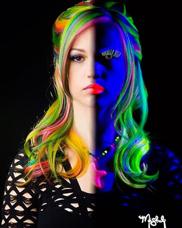 Glow In The Dark Hair Dye Pictures, Photos, and Images for Facebook,  Tumblr, Pinterest, and Twitter