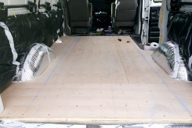 diy cargo van project