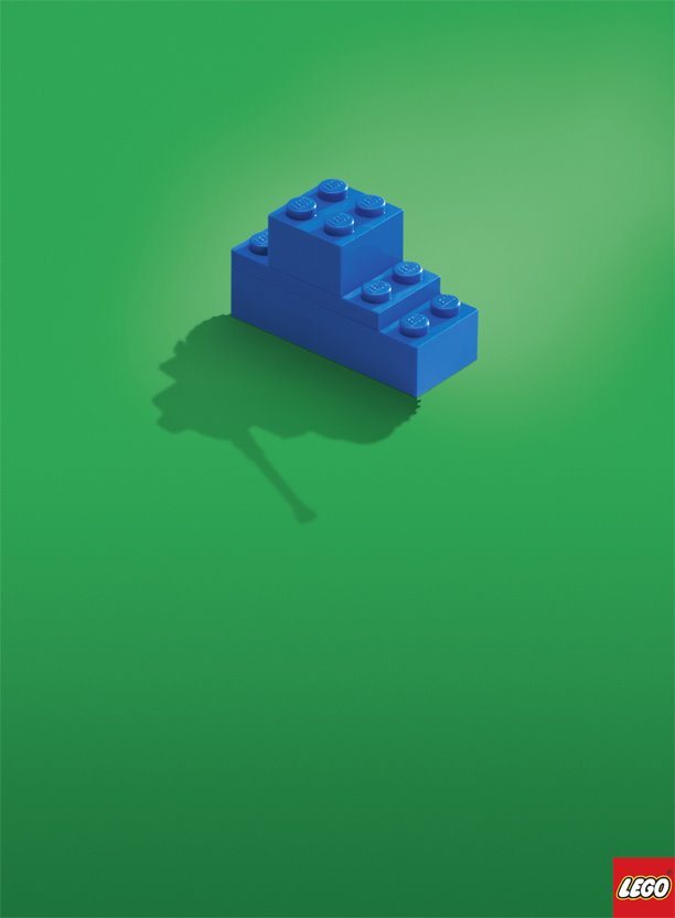 udstilling Atlantic fiktiv CREATIVE ADS: Lego - The Shadow Knows