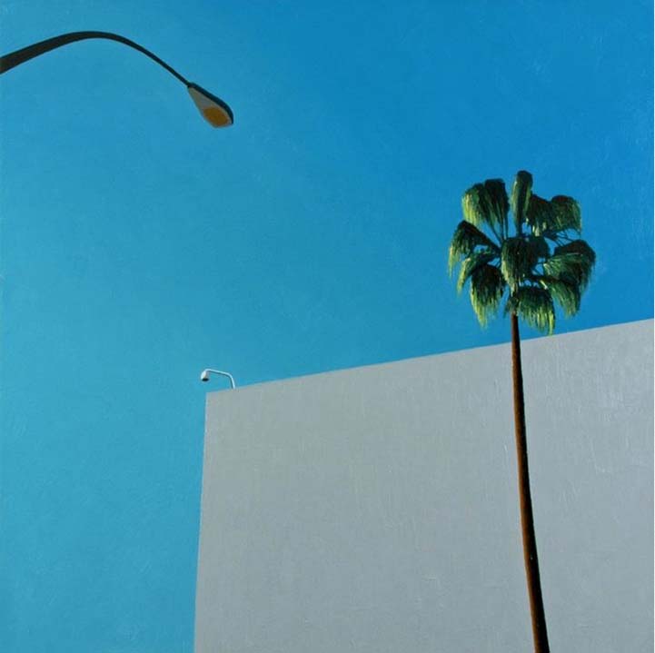 Vibrant Paintings of Minimalist Scenes Throughout Los Angeles