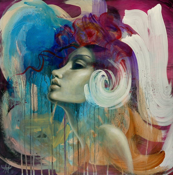 Gorgeous Expressive Paintings by Mandy Tsung