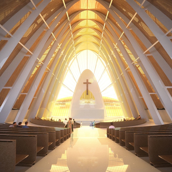 Catholic Church From The Future 5 Pics