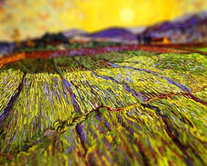 van gogh tilt-shift tilt-shifted art serena malyon