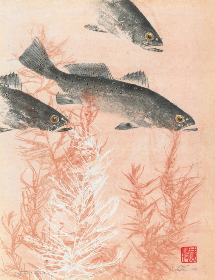 Resultado de imagen de old gyotaku