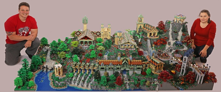 We Build LEGO The Lord of the Rings: Rivendell, An Epic Tribute to