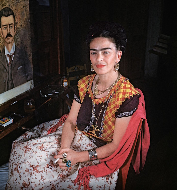 Foto de Frida Kahlo por Gisle Freund