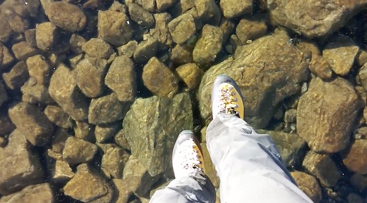 Hikers Record Themselves Walking on Ice as Clear as Glass in Slovakian ...
