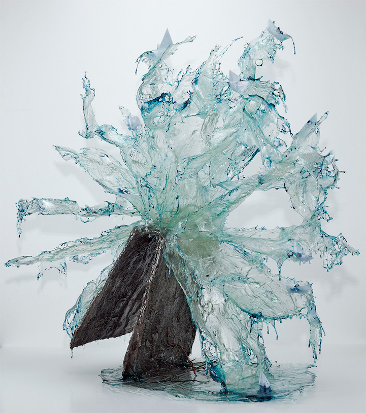 Contemporary Art - Sculpture in resin - Splash It Louis Vuitton - 2FAST
