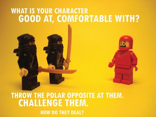 Golden Storytelling Rules Illustrated Legos