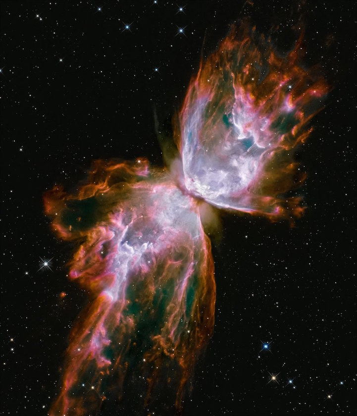 photo de l'espace par le télescope Hubble 