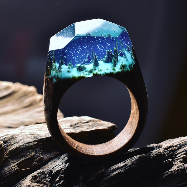 secret wood rings