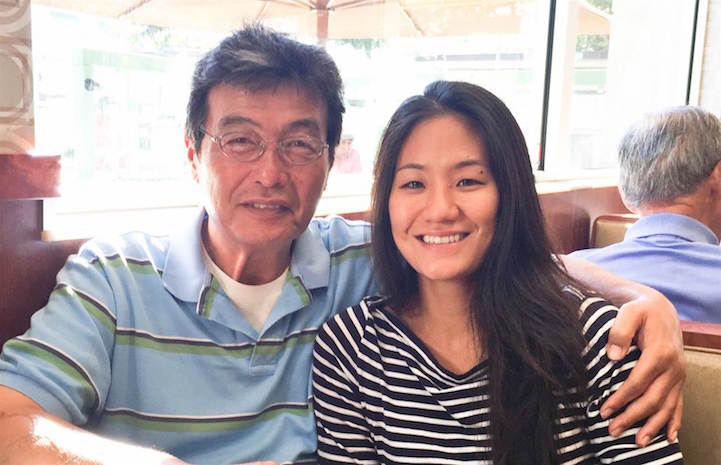 Diana Kim et son père