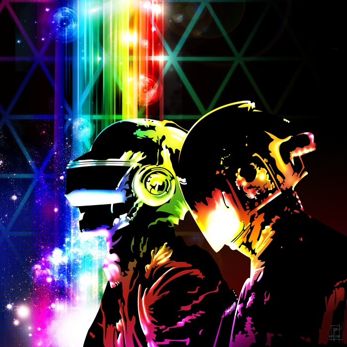 15 Awesome Daft Punk Digital Artworks