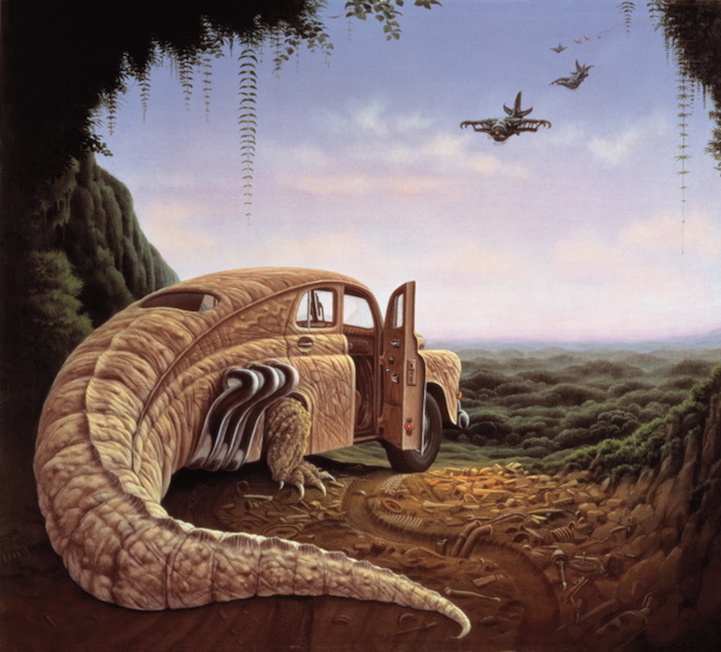Surreal Paintings Of Whimsical Hybrid Creatures By Jacek Yerka