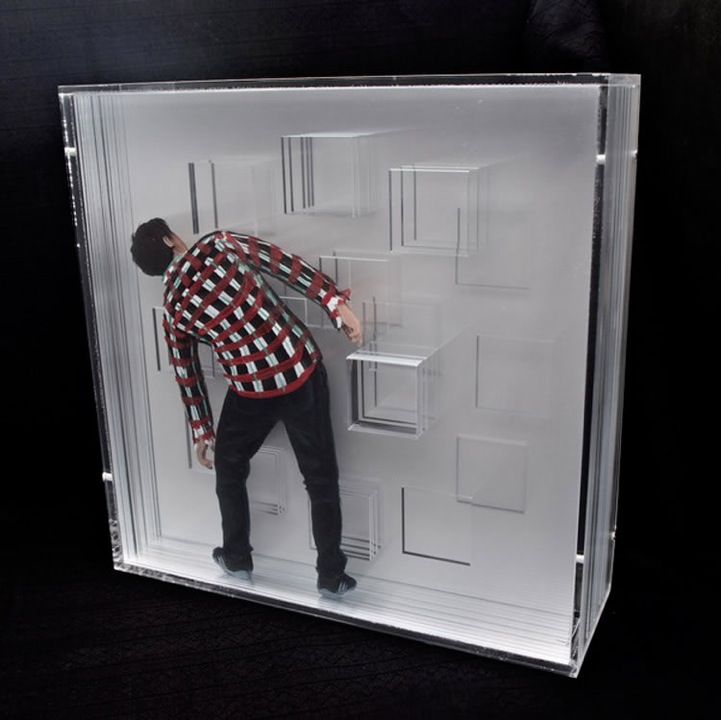 New Layered Plexiglass Artworks by Yosman Botero