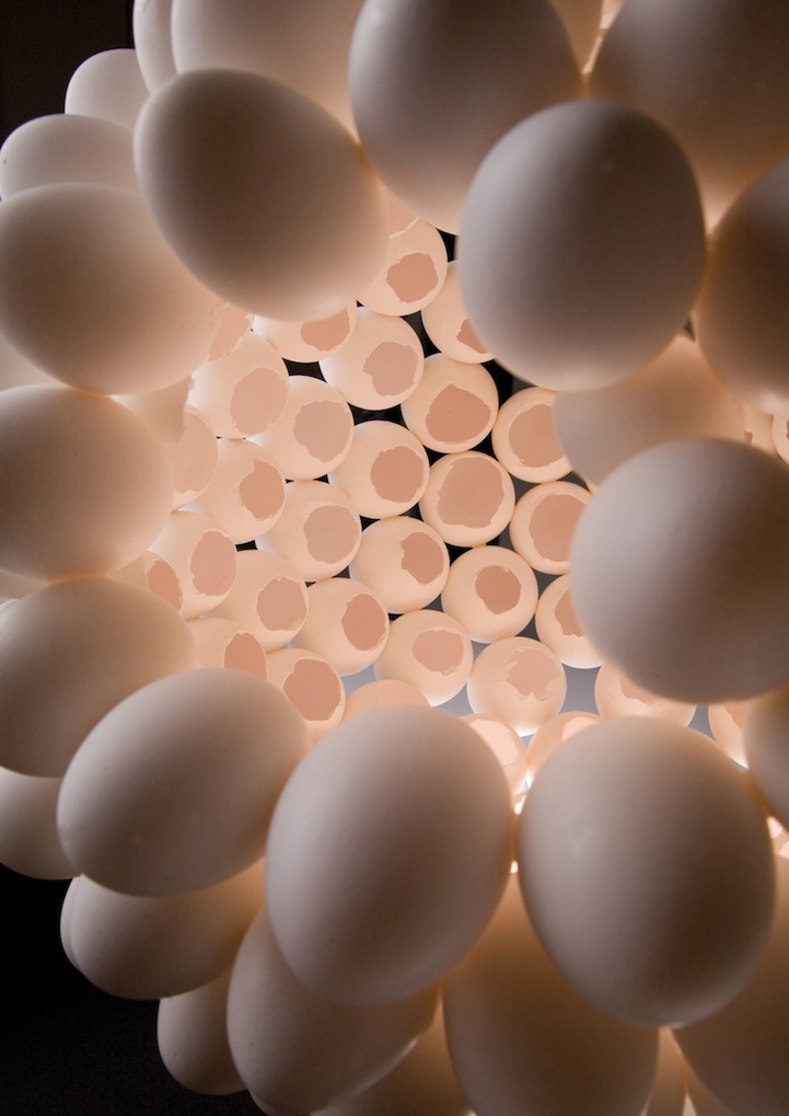Clever Designs Built With Repurposed Egg Shells