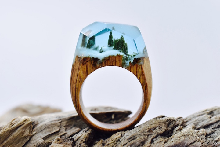 secret wood rings