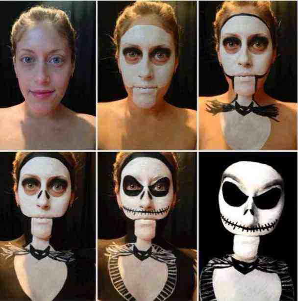 10 More Incredible Halloween Makeup Transformations