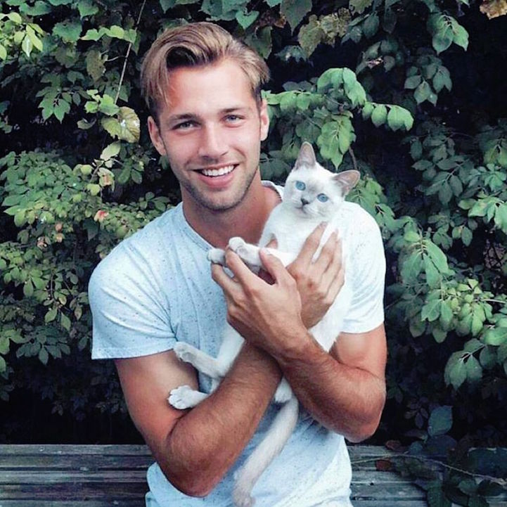 "Hot Dudes with Kittens" Is an Internet Dream Come True.