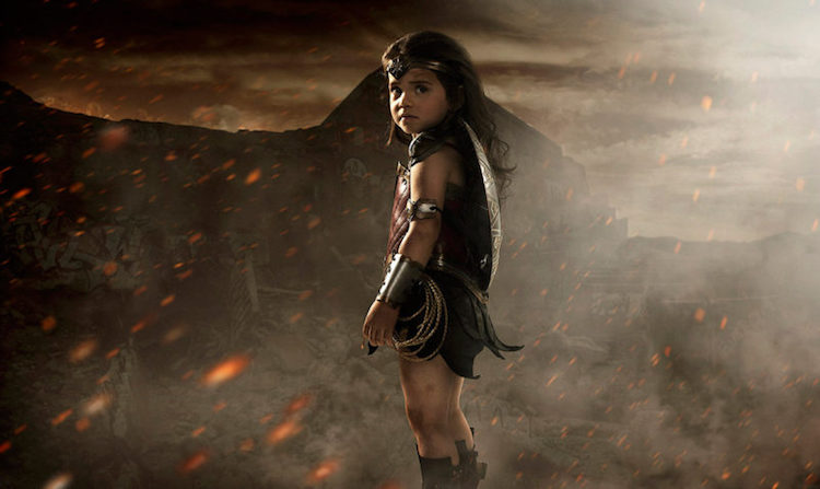 Commercial Photography Of Toddler Turned Wonder Woman